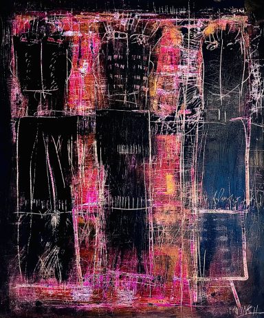 LES SOLIDAIRES - 100x120cm