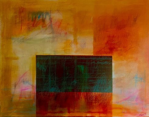 TOUT VA BIEN - 90 x 70 cm - Acrylique, Pastel - 1900 €.