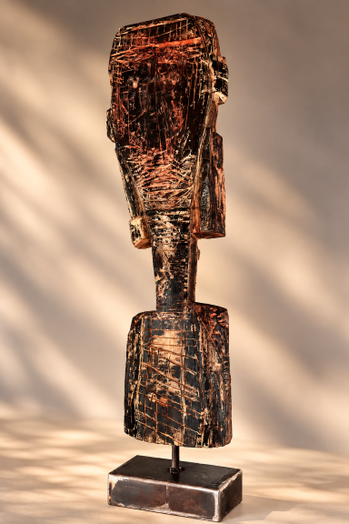 AU COMMENCEMENT - 83,5cm - 1500€.