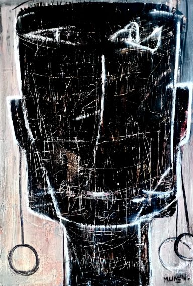 LE MASQUE - 100x70cm